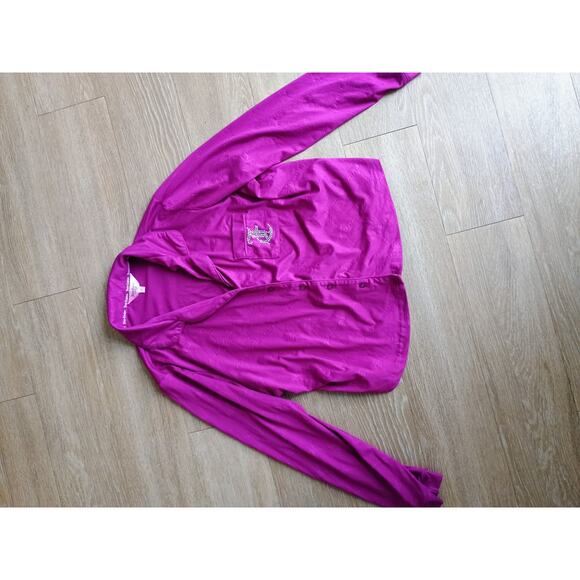 Juicy couture Y2K logo rhinestones soft pajama set long sleeve and pants Large - Picture 7 of 10